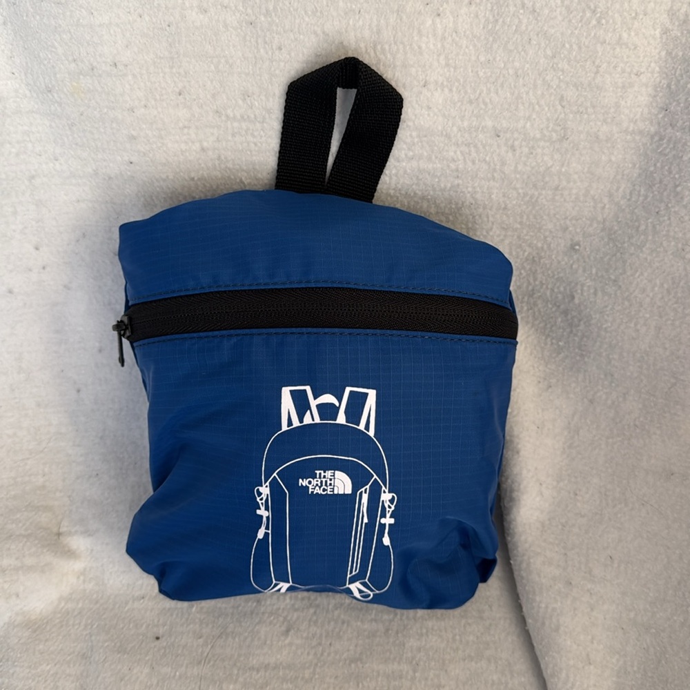 The North Face Blue Packable Backpack - image 8
